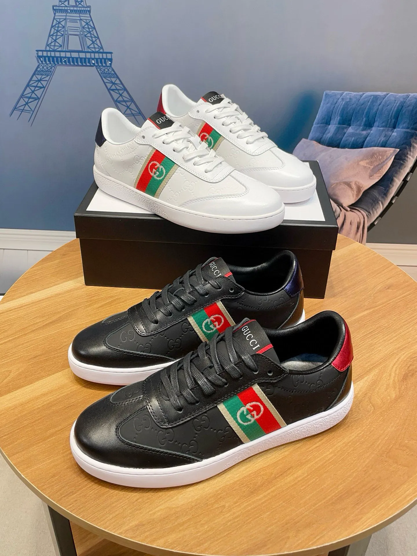 Men's clothing and shoes: 380💰New styles are here again! [Gucci Sports Men's Shoes] Gucci fashionable casual men's shoes🇨🇳Original 1:1 mold, new model debuts first💯Not high-profile but avant-garde, simple, low-key and fashionable, super versatile style🌿Made of original cowhide➕Sheepskin lining🎋The version is comfortable on the feet, first-class workmanship🍍Number: 38-44, customized 45